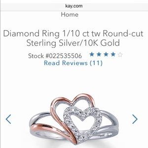💍 10K Diamond Ring